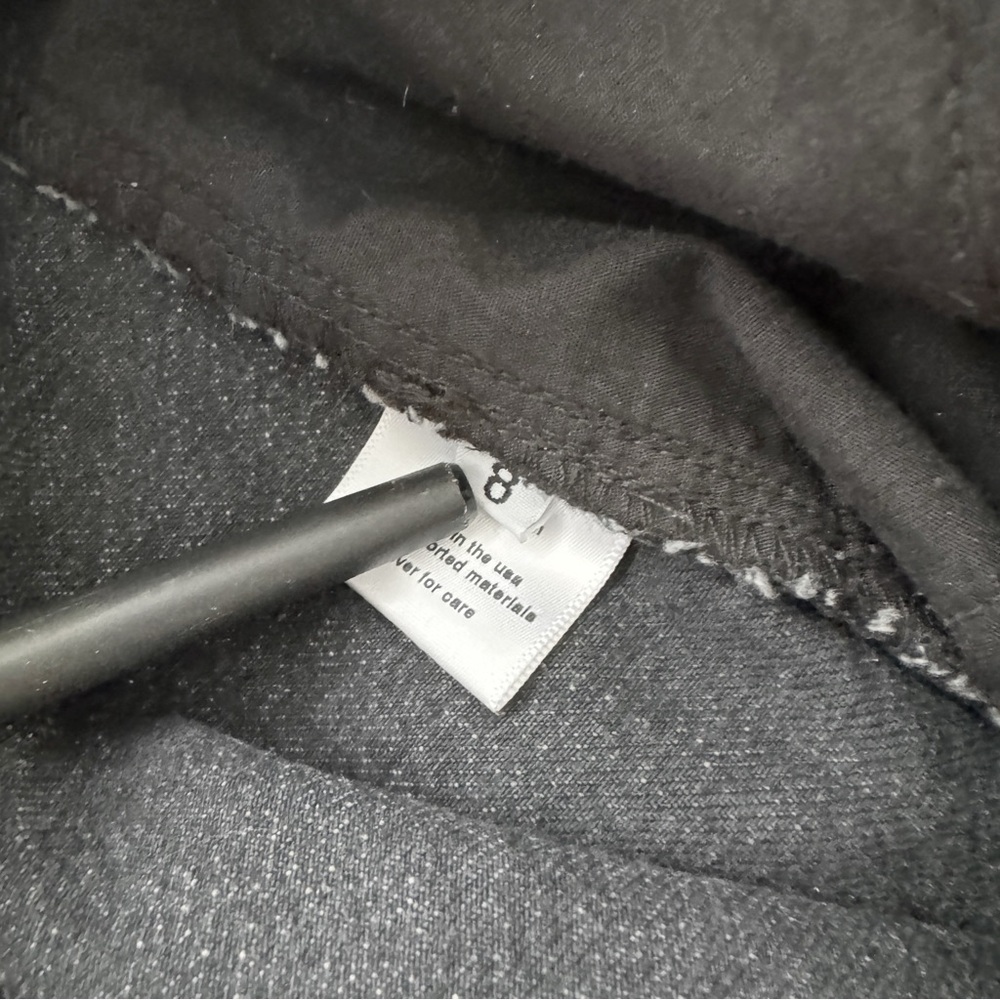 Rachel Comey Wide Leg, High Waist, Washed Black Trouser Jeans Sz 8 - Picture 10 of 12